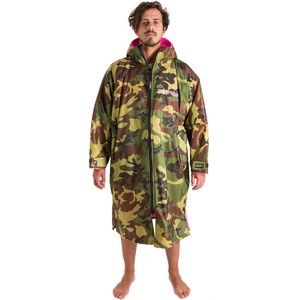 2023 Dryrobe Advance Long Sleeve Change Robe DR100L - Camo / Pink